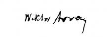 Signature of Wiktor Arvay (1901-02)